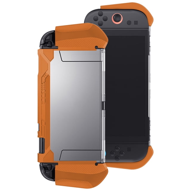 Funda protectora transparente híbrida de TPU y PC para la consola Nintendo Switch 2