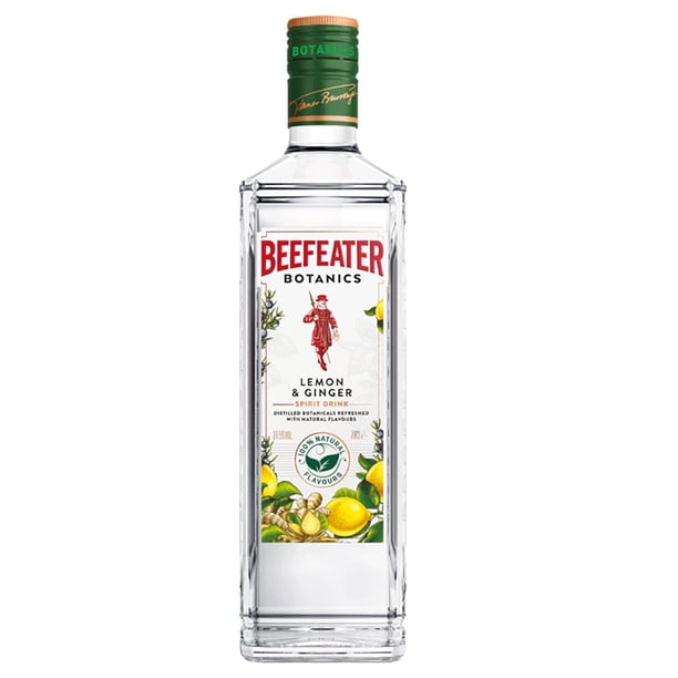 Pack de 12 Ginebra Beefeater Lemon & Ginger 700 ml
