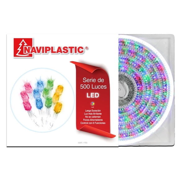 Serie Naviplastic Serie de 500L Led multicolor y cable transparente
