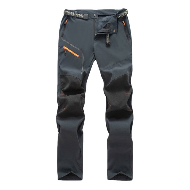 Ceisia Gift Men's Winter Casual Pants - Faddish Solid Patchwork Sports Zipper Pockets Trousers