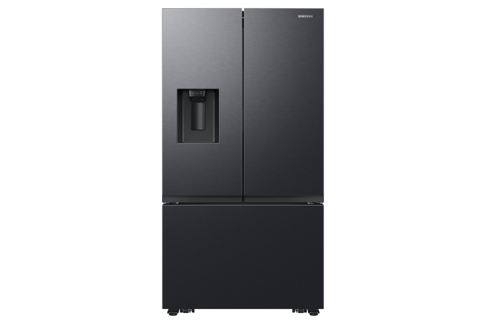 Refrigerador French Door 31 pies cúbicos Samsung Despachador Exterior negro