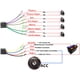 thumbnail image 2 of Autoestéreo MP3 Bluetooth Multicolores con Radio FM y USB para Coche, 2 of 9
