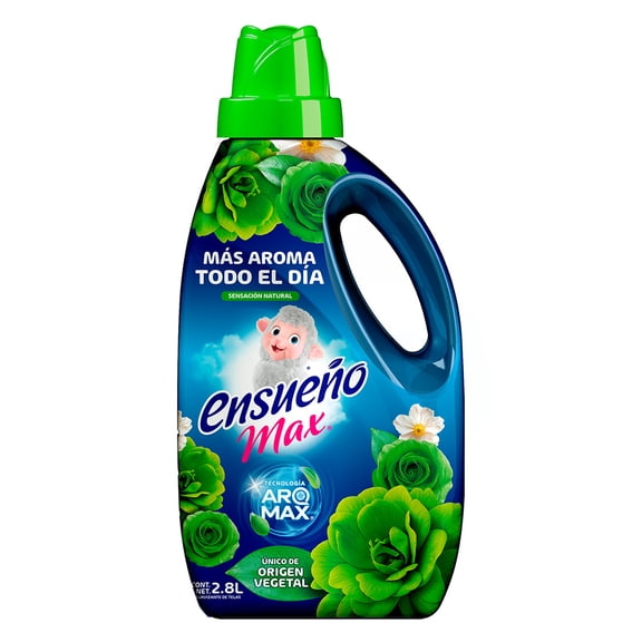 Suavizante de telas Ensueño Max sensación natural 2.8 l