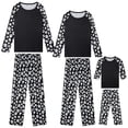thumbnail image 1 of INSPIRAR CHIC Conjunto de Pijama de Halloween con Estampado de Fiesta Cosplay de Manga Larga y Pantalones a Juego para la Familia ["Niños y Niñas"] XS Negro, 1 of 5