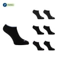 thumbnail image 3 of Tin Corto Fruit Of The Loom para Mujer, C8299 Negro Sin Felpa Unitalla Paquete con 7 Pares, 3 of 4
