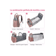 thumbnail image 3 of Pañalera Mochila Impermeable Usb Cargo Mosquitero Y Juguete, 3 of 6