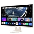 thumbnail image 2 of LG 27SR50F-W MyView Smart Monitor Pantalla IPS FHD (1920x1080) de 27 pulgadas, webOS 23, HDR 10, 2 parlantes incorporados, AirPlay 2, Screen Share, Bluetooth, aplicación ThinQ, control remoto, blanco, 2 of 5