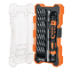 thumbnail image 1 of Juego De Desarmador De Joyero Con 30 Puntas 14162 Naranja/Negro, 1 of 3