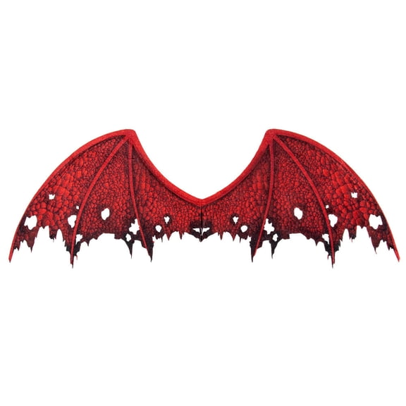 Disfraz de Alas de Diablo, Ala/Máscara, Accesorios de Halloween para Cosplay, Adultos y Niños
