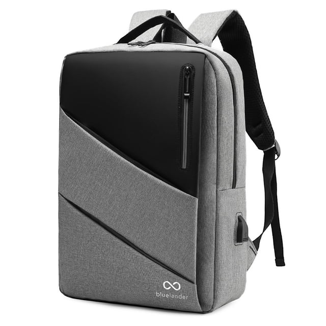 Mochila para laptop Bluelander Antirrobo color Gris Bluelander Mochila antirrobo para laptop