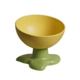 thumbnail image 2 of Cats Food Bowl Large Capacity Pet Food Bowl Cute Drinking Bowl For Cats To Protects The Neck, 2 of 6