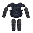 thumbnail image 4 of Traje de armadura de motocicleta para niños, 5 piezas, cinturón ajustable, protección corporal completa. S, 4 of 9