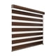 thumbnail image 2 of Persiana para Ventana Duo Dimout Enrollable Horizontal Decoking 120cm ancho x 180cm alto Brown, 2 of 4