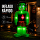 thumbnail image 5 of Inflable Halloween Frankenstein 1.8m Jardin Exterior Luz Led, 5 of 7