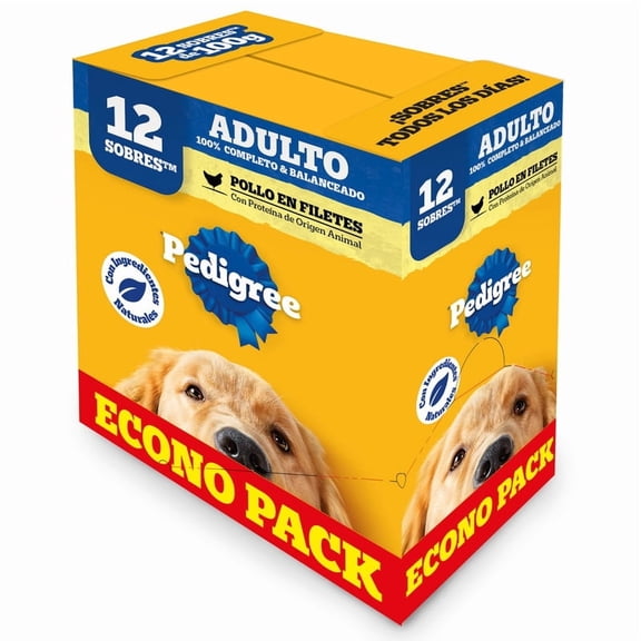 Alimento húmedo para perro Pedigree Adulto sabor pollo 12 pack