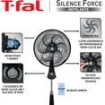 thumbnail image 4 of Ventilador Tfal Silence Force Repelente 18 Pulgadas VE77A0X0, 4 of 7