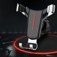 thumbnail image 1 of Soporte universal para teléfono móvil, navegación para coche, ventilación fija, plástico, accesorio móvil, 1 of 6