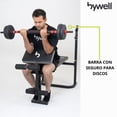 thumbnail image 4 of Set De Mancuernas Bywell Multifuncional Y Ajustables De 40kg, 4 of 5