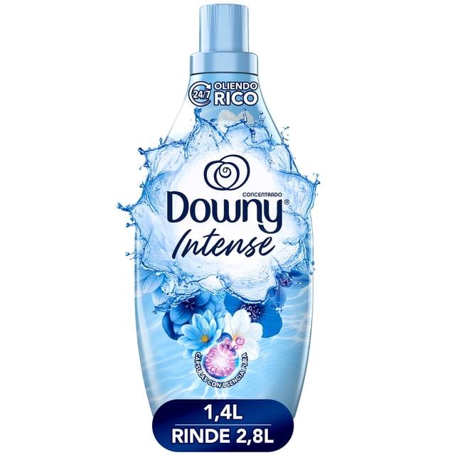 Suavizante para Ropa Downy Intense Fresh, Perfume Intensamente Fresco 1.4 l