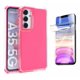 thumbnail image 1 of Funda + Mica Icon Case Shell Fosfo para Samsung A56 5G, Carcasa, Protector, Uso Rudo, Protector de Pantalla, Antigolpes, Esquinas Reforzadas, Protección de Cámara - Rosa Hot, 1 of 9