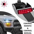 thumbnail image 2 of Camioneta Eléctrica Montable para Niños 12V Control Remoto Bluetooth Luces Sonidos Apta desde 3 Años - Gris, 2 of 7