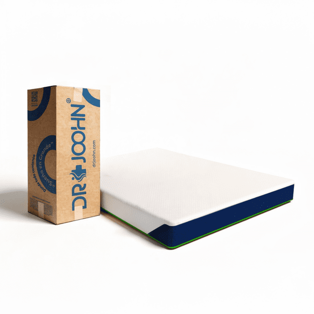 Colchón en Caja King Size Zen Confort DR JOOHN 20cm, Memory Gel Semi Firme para Todas las Edades.