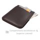 thumbnail image 3 of Tarjetero Vertical Unisex Piel Genuina Pull Up Compacto marron, 3 of 6