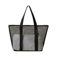 thumbnail image 1 of Bolsa de playa de malla, bolsa plegable, bolsa de ducha portátil a prueba de arena y suciedad, para gimnasio y piscina., 1 of 8