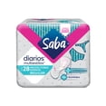 thumbnail image 1 of Protectores diarios Saba Multiestilos ultradelgado 28 pzas, 1 of 6