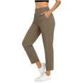 thumbnail image 3 of TaTaai Stretchy Golf Women Cropped Pants Lightweight Breathable Machine Washable No Fading Casual Travel Sports Slim Fit Ankle Length Trousers Gift, 3 of 9