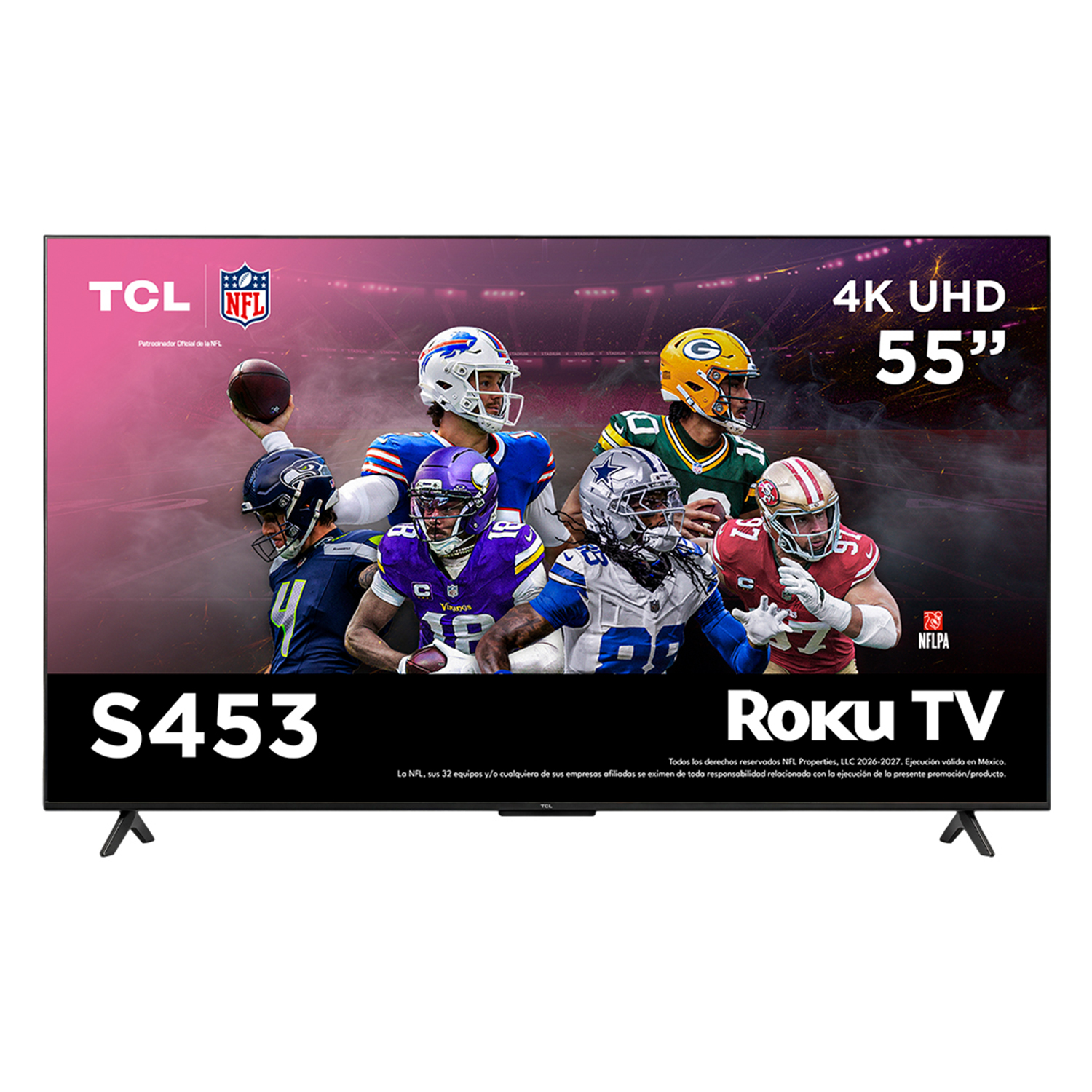 TV TCL 55 Pulgadas Ultra HD 4K Smart 55S453