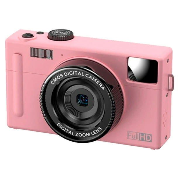 Cámara Digital VAK VD-CDR1 LCD 3' 24MP Video Efectos PC Rosa