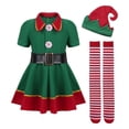 thumbnail image 3 of Disfraz de duende Sunnimix Navidad 160cm, 3 of 7