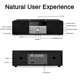 thumbnail image 5 of Sistema estéreo Bluetooth WISCENT Vintage Micro HiFi Reproductor de CD, 5 of 7
