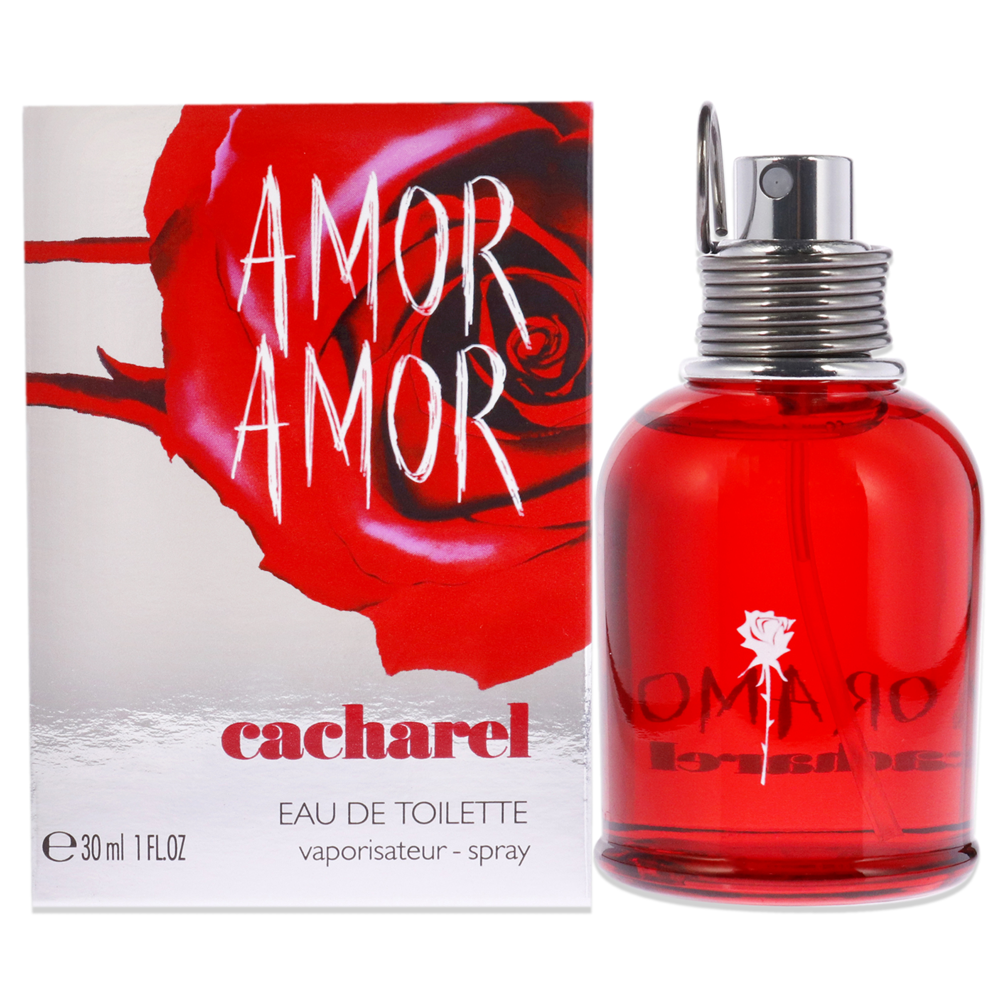 Amor Amor de Cacharel para mujer - EDT Spray de 1 oz