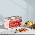 thumbnail image 4 of Refrigerator Organizer Bins - Clear Plastic Bins For Fridge, Freezer, Kitchen Cabinet, Pantry Organization And Storage, 4 of 8