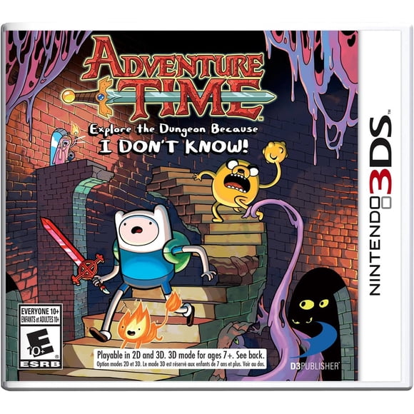 Adventure Time: Explore the Dungeon Because I DON'T KNOW! 3DS - Nintendo 3DS