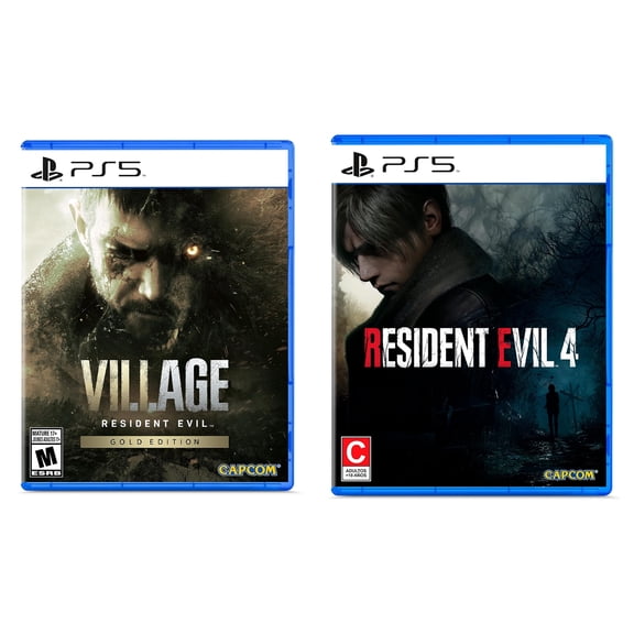 PS5 Resident Evil Village Gold + Resident Evil 4 Remake