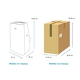 thumbnail image 4 of Aire Acondicionado Mabe Portátil  On Off Solo Frío 1 Tonelada (12,000 BTU's) 110V PTM12CABWJM2, 4 of 4