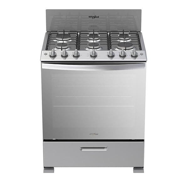 Estufa Whirlpool 30 Pulgadas Silver