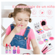 thumbnail image 5 of "Set Estuche Maquillaje Ninas Juguetes Belleza Tocado Lavable unicornio Lab.G Rosa", 5 of 5