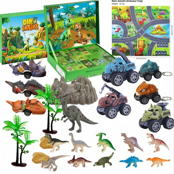 Calendario de Adviento Del Kit de Dinosaurios de Bricolaje 2025