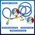 thumbnail image 2 of Kit de Manguera de Recarga Mudder 150 cm con Manómetro, R134a, Azul, 2 of 7