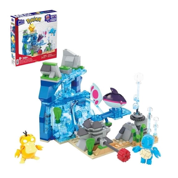 Juguete de Construcción MEGA Pokémon Aventura acuática