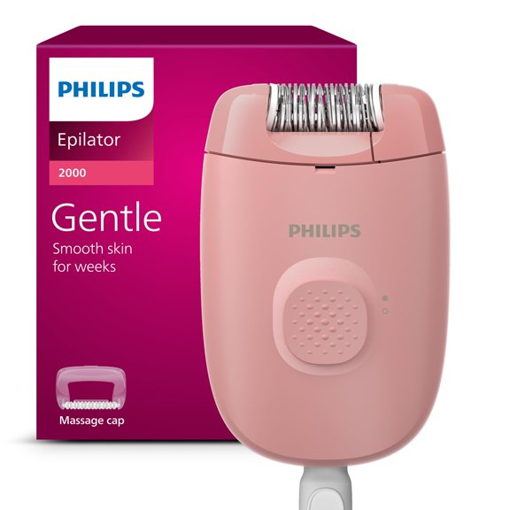 Depiladora Philips Serie 2000 BRE227/00 con cable para mujer