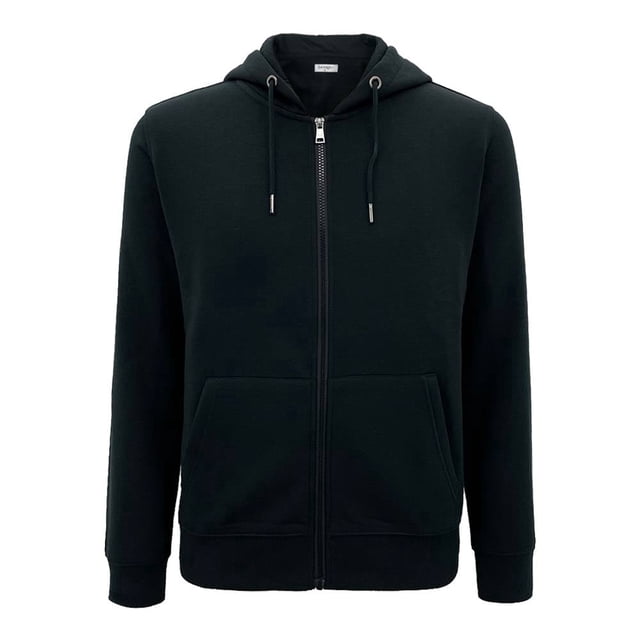 Sudadera George Talla EG Básica con Capucha Lisa Negro