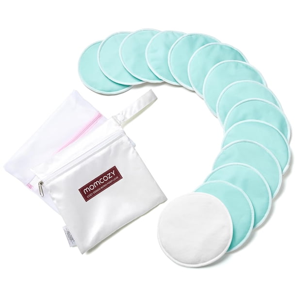 Momcozy Almohadillas Mamarias Reutilizables, 4 Capas De Súper Absorbentes