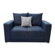 thumbnail image 2 of Love seat El Bazar Store Miami Lino Azul marino 2 plazas, Modular, Moderno, Sala, 2 of 4