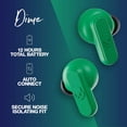 thumbnail image 1 of Skullcandy Dime True Wireless in-Ear Earbud - Azul oscuro / verde, 1 of 2
