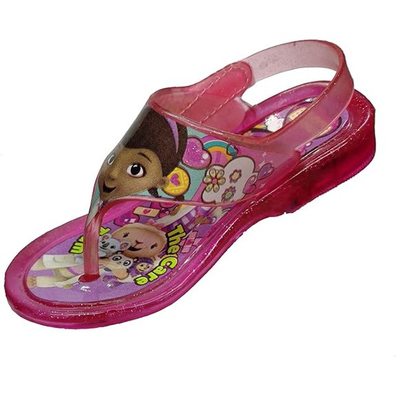Sandalia De Plástico Para Niña Doctora Juguetes Con Luz Viri 20cm